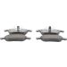 Ferodo Bremsbelagsatz, Scheibenbremse PREMIER ECO FRICTION FDB4249 Ferodo Bremsbelagsatz, Scheibenbremse PREMIER ECO FRICTION FDB4249