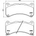 Brembo Bremsbelagsatz, Scheibenbremse PRIME LINE P 83 146
