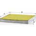 MANN-FILTER FP 22 021 Innenraumfilter FreciousPlus Aktivkohlefilter mit Polyphenol, antibakteriell, Feinstaubfilter (PM 2.5)