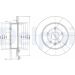 Delphi Bremsscheibe BG3907 Delphi Bremsscheibe BG3907