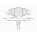 Ferodo Bremsbelagsatz, Scheibenbremse PREMIER ECO FRICTION FDB1412 Ferodo Bremsbelagsatz, Scheibenbremse PREMIER ECO FRICTION FDB1412