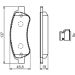 BOSCH Bremsbelagsatz, Scheibenbremse 0 986 494 604 BOSCH Bremsbelagsatz, Scheibenbremse 0 986 494 604