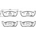Bremsbelagsatz, Scheibenbremse 8DB 355 012-481 Bremsbelagsatz, Scheibenbremse 8DB 355 012-481