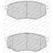 Ferodo Bremsbelagsatz, Scheibenbremse PREMIER ECO FRICTION FDB4447 Ferodo Bremsbelagsatz, Scheibenbremse PREMIER ECO FRICTION FDB4447