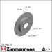 Zimmermann Bremsscheibe Coat Z 250.1366.20 Zimmermann Bremsscheibe Coat Z 250.1366.20