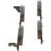 BOSCH Bremsbelagsatz, Scheibenbremse 0 986 461 136