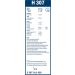 BOSCH H 307 Scheibenwischer Rear 3 397 011 429 BOSCH H 307 Scheibenwischer Rear 3 397 011 429