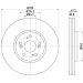 Bremsscheibe 8DD 355 116-091