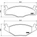 Brembo Bremsbelagsatz, Scheibenbremse PRIME LINE P 85 024
