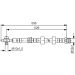 BOSCH Bremsschlauch 1 987 481 375 BOSCH Bremsschlauch 1 987 481 375