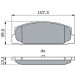 BOSCH Bremsbelagsatz, Scheibenbremse 0 986 424 817 BOSCH Bremsbelagsatz, Scheibenbremse 0 986 424 817