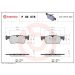 Brembo Bremsbelagsatz, Scheibenbremse PRIME LINE P 06 078 Brembo Bremsbelagsatz, Scheibenbremse PRIME LINE P 06 078