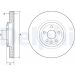 Delphi Bremsscheibe BG9177C Delphi Bremsscheibe BG9177C