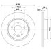 Hella Bremsscheibe PRO 8DD 355 119-501 Hella Bremsscheibe PRO 8DD 355 119-501