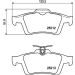 Hella Bremsbelagsatz, Scheibenbremse 8DB 355 015-761 Hella Bremsbelagsatz, Scheibenbremse 8DB 355 015-761