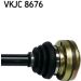 SKF Antriebswelle VKJC 8676