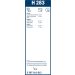 Wischblatt A 187 S + H 283 Wischblatt A 187 S + H 283