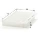 MANN-FILTER CU 3337 Innenraumfilter, Partikelfilter MANN-FILTER CU 3337 Innenraumfilter, Partikelfilter