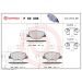 Brembo Bremsbelagsatz, Scheibenbremse PRIME LINE P 59 096