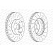 FERODO DDF1694C-1 Bremsscheibe 322mm für MERCEDES-BENZ C-Klasse, E-Klasse gelocht/innenbel., beschichtet