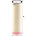 Mann-Filter Sekundärluftfilter ENTARON CF 510 Mann-Filter Sekundärluftfilter ENTARON CF 510