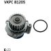SKF Wasserpumpe VKPC 81205
