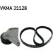 SKF Keilrippenriemensatz VKMA 31128