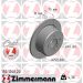 Zimmermann Bremsscheibe Coat Z 150.1260.20 Zimmermann Bremsscheibe Coat Z 150.1260.20