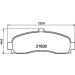 Hella Bremsbelagsatz, Scheibenbremse 8DB 355 016-501