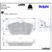 Delphi Bremsbelagsatz, Scheibenbremse LP2441 Delphi Bremsbelagsatz, Scheibenbremse LP2441