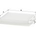 MANN-FILTER CU 17 001 Innenraumfilter, Partikelfilter MANN-FILTER CU 17 001 Innenraumfilter, Partikelfilter