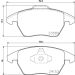 Hella Bremsbelagsatz, Scheibenbremse 8DB 355 011-811 Hella Bremsbelagsatz, Scheibenbremse 8DB 355 011-811