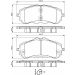 BOSCH Bremsbelagsatz, Scheibenbremse 0 986 494 714 BOSCH Bremsbelagsatz, Scheibenbremse 0 986 494 714