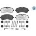 Meyle Bremsbelagsatz, Scheibenbremse MEYLE-PD: Advanced performance and design 025 292 0020/PD
