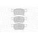 Ferodo Bremsbelagsatz, Scheibenbremse PREMIER ECO FRICTION FDB4841 Ferodo Bremsbelagsatz, Scheibenbremse PREMIER ECO FRICTION FDB4841