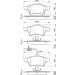 BOSCH Bremsbelagsatz, Scheibenbremse 0 986 424 537 BOSCH Bremsbelagsatz, Scheibenbremse 0 986 424 537