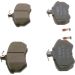 BOSCH Bremsbelagsatz, Scheibenbremse 0 986 466 700