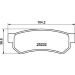 Hella Pagid Bremsbelagsatz, Scheibenbremse 8DB 355 019-591 Hella Pagid Bremsbelagsatz, Scheibenbremse 8DB 355 019-591