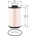 BOSCH Kraftstofffilter F 026 402 070