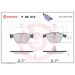 Brembo Bremsbelagsatz, Scheibenbremse PRIME LINE P 06 074 Brembo Bremsbelagsatz, Scheibenbremse PRIME LINE P 06 074
