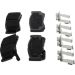 BOSCH Bremsbelagsatz, Scheibenbremse 0 986 494 628