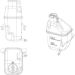 NRF Ausgleichsbehälter, Kühlmittel EASY FIT 454040