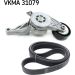 SKF Keilrippenriemensatz VKMA 31079