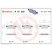 Brembo Bremsbelagsatz, Scheibenbremse PRIME LINE P 37 022 Brembo Bremsbelagsatz, Scheibenbremse PRIME LINE P 37 022