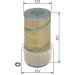 BOSCH 1 457 429 933 Luftfilter