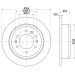 Bremsscheibe 8DD 355 114-041