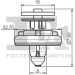 FA1 11-40023.10 Clip, Zier- / Schutzleiste (10er Pack)