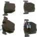 Bremsbelagsatz, Scheibenbremse 0 986 424 766 Bremsbelagsatz, Scheibenbremse 0 986 424 766