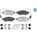 Meyle Bremsbelagsatz, Scheibenbremse MEYLE-PD: Advanced performance and design 025 244 6819-2/PD