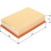 BOSCH 1 457 429 791 Luftfilter